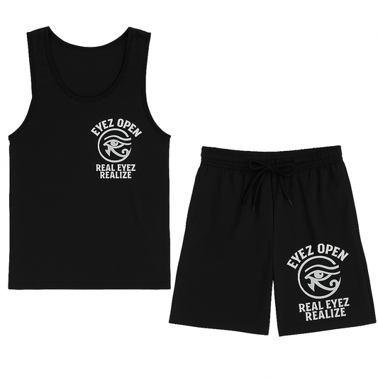 Eyez open tank top and short sets